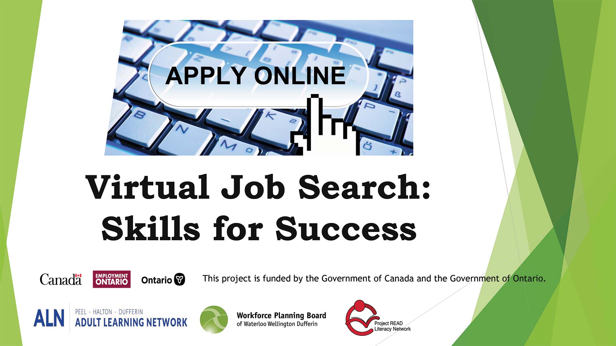 Virtual Job Search: Skills for Success